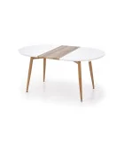 FOLDING TABLE EDWARD, TOP - HONEY OAK / WHITE; LEGS: HONEY OAK order